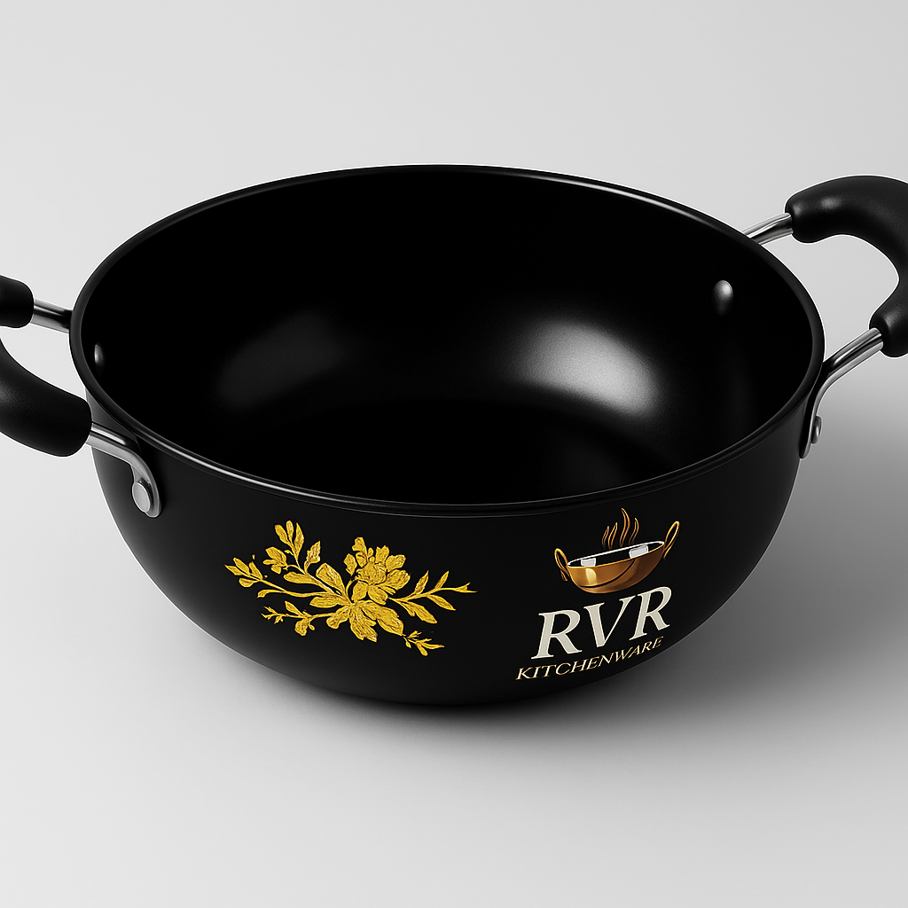 RVR 26 Deep Kadai Wire Handle